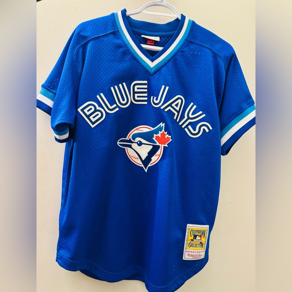 Men’s Mitchell & Ness Toronto Blue Jays - Carter #29 Royal Blue Jersey size Med